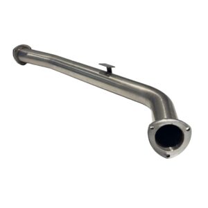 No Muffler Pipe to suit Toyota LandCruiser 2007-2016 4.5L V8 Single Cab 3 1/2"